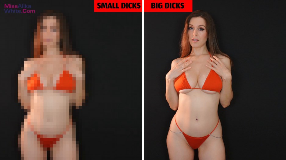 Miss Alika White – Small Dicks Get Pixels